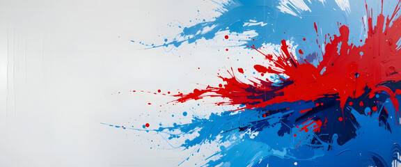 Dynamic color splash art modern gallery abstract design urban environment vibrant viewpoint artistic expression
