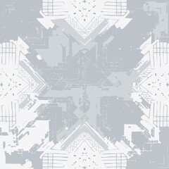 Fototapeta premium White grunge texture pattern background abstract business wallpaper backdrop illustration 
