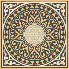 Seamless Vintage Islamic Geometric Pattern