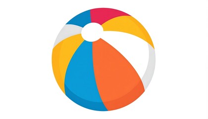 Colorful beach ball graphic (3)