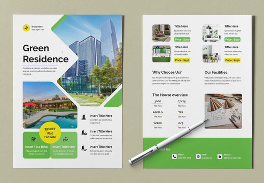 Real Estate Flyer Template