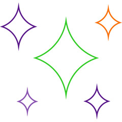 Obraz premium Halloween Sparkles Decoration