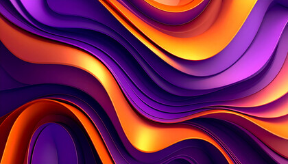 Chromatic Currents: A Symphony of Fluid Colour Waves