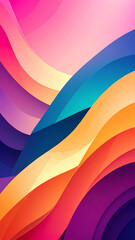 Chromatic Currents: A Symphony of Fluid Colour Waves
