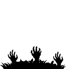 Halloween Zombie Hands