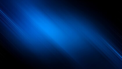 Abstract diagonal blue lines on dark background