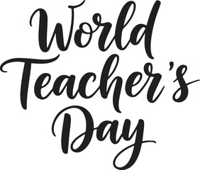 vector illustration of a happy Teacher's day 