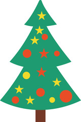 Christmas Tree icon.Pixel Perfect. For Mobile and Web. Contains such icons as Christmas Tree, Nature, Holiday, Christmas, Pine Tree, Winter.Vector illustration of pine silhouette.