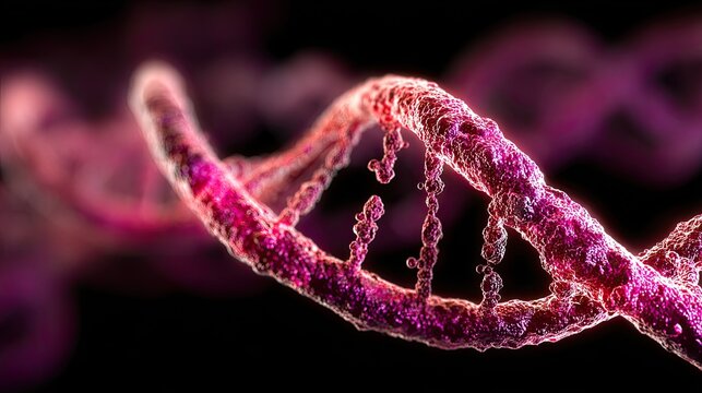 DNA Helix Abstract - Powered by Adobe