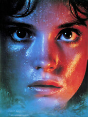 Illustrative Woman Face - Close Up
