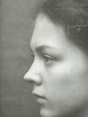 Illustrative Woman Face - Close Up
