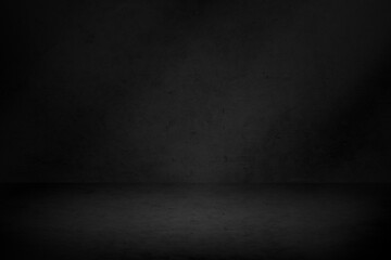 Empty dark abstract concrete background with copy space for mock up, product display.