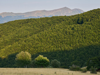 Monti Sibillini: i Pantani di Accumoli e panorama sull'Appennino Umbro Marchigiano 