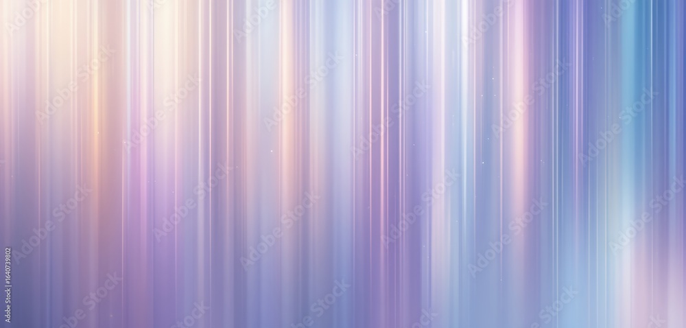 Poster vertical gradient light lines with soft pastel hues blending into a tranquil abstract background