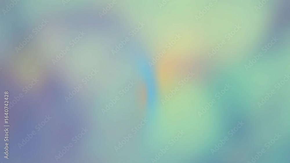 Poster loopable soft pastel gradient background with blurred rainbow colors for designs - dreamy multicolor