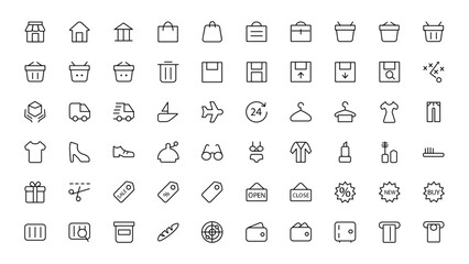 set of icons for web design