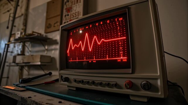 Health system issues. Health system issues monitor medical equipment hospital technology displays heart rhythm and rate graph