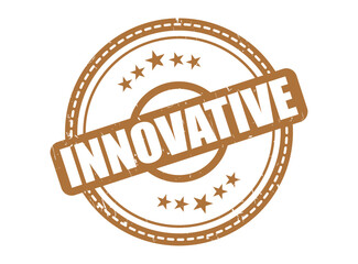 Innovative Rubber Stamp Seal with a Star Border