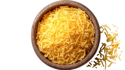 Close-up of noodles in bowl on table,United States,USA c heese