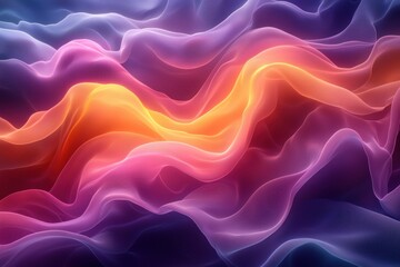 Obraz premium Abstract Neon Color Gradient Blurred Background with Dynamic Effect. Abstract Modern Dynamic Colors Gradient Background. Grainy Texture Background Style with Copy space.