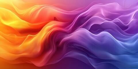 Obraz premium Abstract Neon Color Gradient Blurred Background with Dynamic Effect. Abstract Modern Dynamic Colors Gradient Background. Grainy Texture Background Style with Copy space.