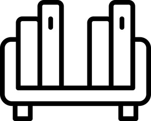 Back to School Education Elements Vector Icon