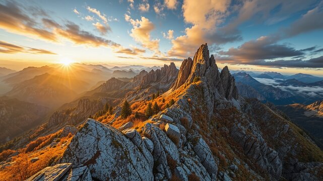 Koprovsky Stit Panorama - Slovakian Mountains