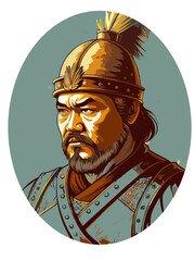 Antico guerriero asiatico 09
