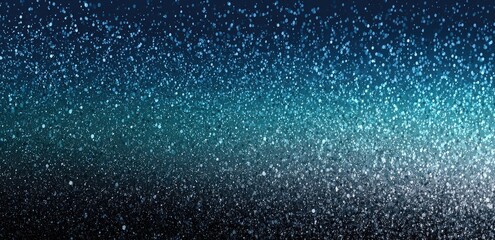 Abstract glittering dark teal background