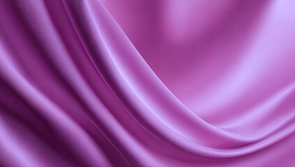 Obraz premium Soft, flowing, vibrant purple silk drapes elegantly