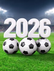 Obraz premium Dynamic 3D Number 
