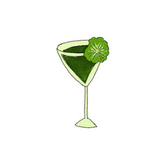 Green cocktail