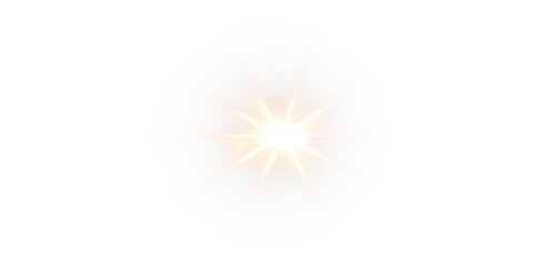 Magic color star with glowing sparkle, bright beam and galaxy background png.