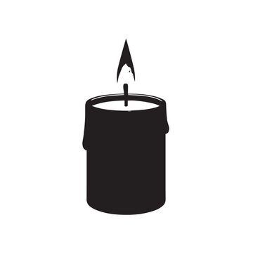 New candal minimize logo in silhouette.