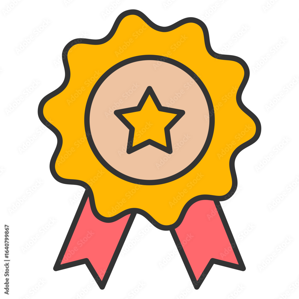 Aufkleber mvp build icon element for design