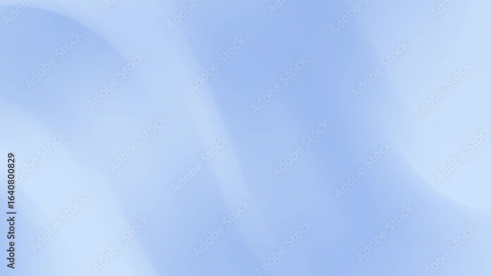 Poster gentle abstract wave background with soft gradients of light blue and white creating a smooth, seren