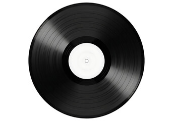 Obraz premium Vinyl record cut out