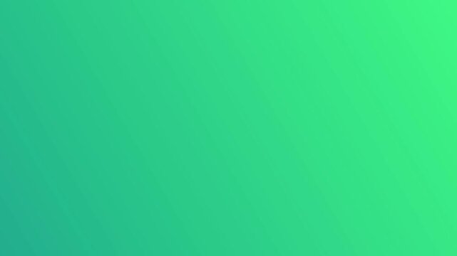 green color geometric background animation
