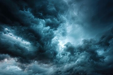 Dark, ominous storm clouds fill the sky (1)