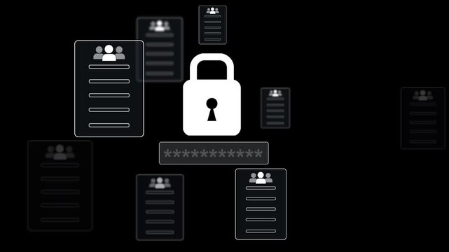Software for security personal data	.Confidentiality documents and employee compliance rules.Documents law regulation and compliance rules.Documents confidentiality,cyber security protection concept.