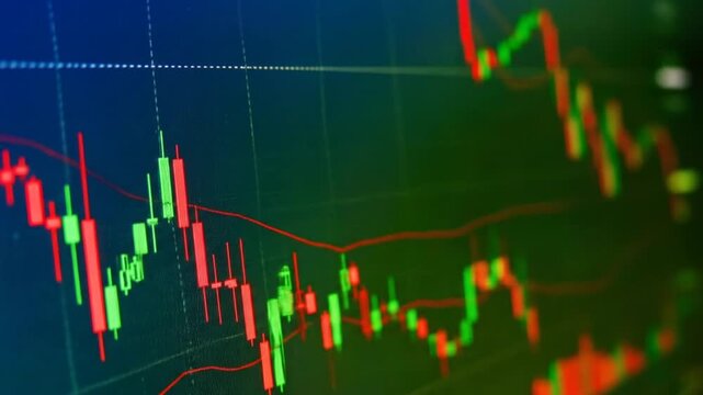 Financial Analysis: Examining Fluctuations in the Stock Market through Candlestick Charts