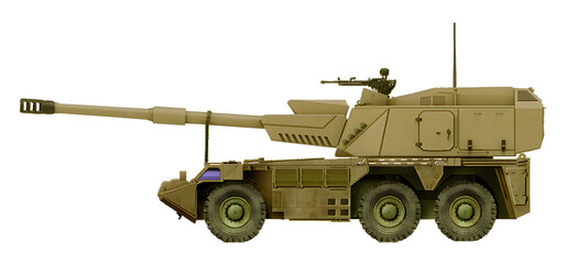G7 Rhino (Concept of a new version of the 155mm G6 Rhino self-propelled gun, using a new turret)