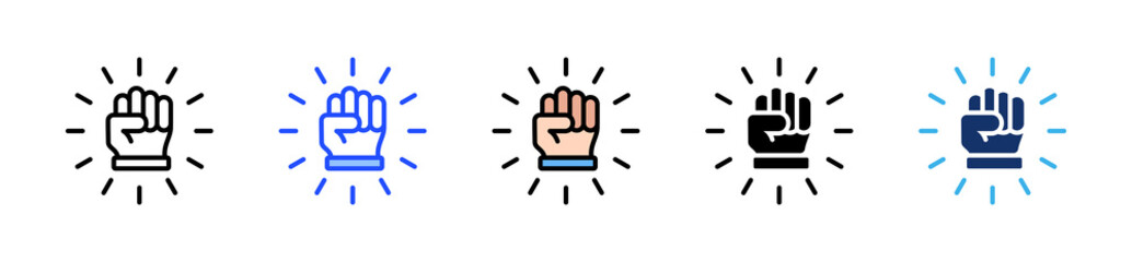 Ambition Icon Collection With Multiple Styles