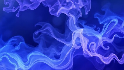 blue smoke background