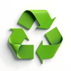 Recycling symbol green arrows eco friendly environment sustainability conservation save earth