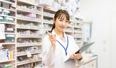 薬剤師・医療スタッフの女性