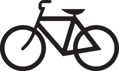 Black cycle icon vector design