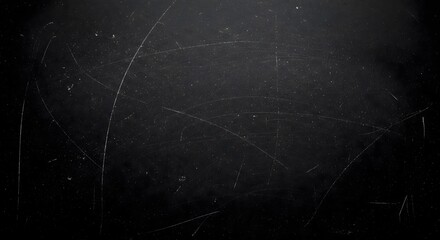 Black scratched texture background
