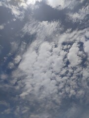 Obraz premium blue sky with clouds