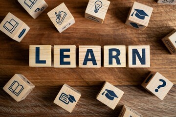 Learn and grow your knowledge with educational wooden blocks for students and teachers